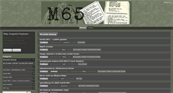 Desktop Screenshot of m65.org.pl